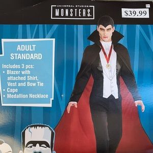 Monsters: Dracula Adult Costume Kit! New!